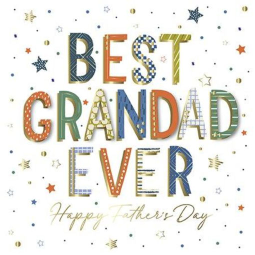 Picture of BEST GRANDAD EVER HAPPY FATHERS DAY
